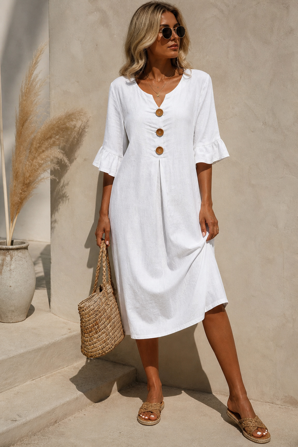 Miriam | Casual Dress — Light and Feminine