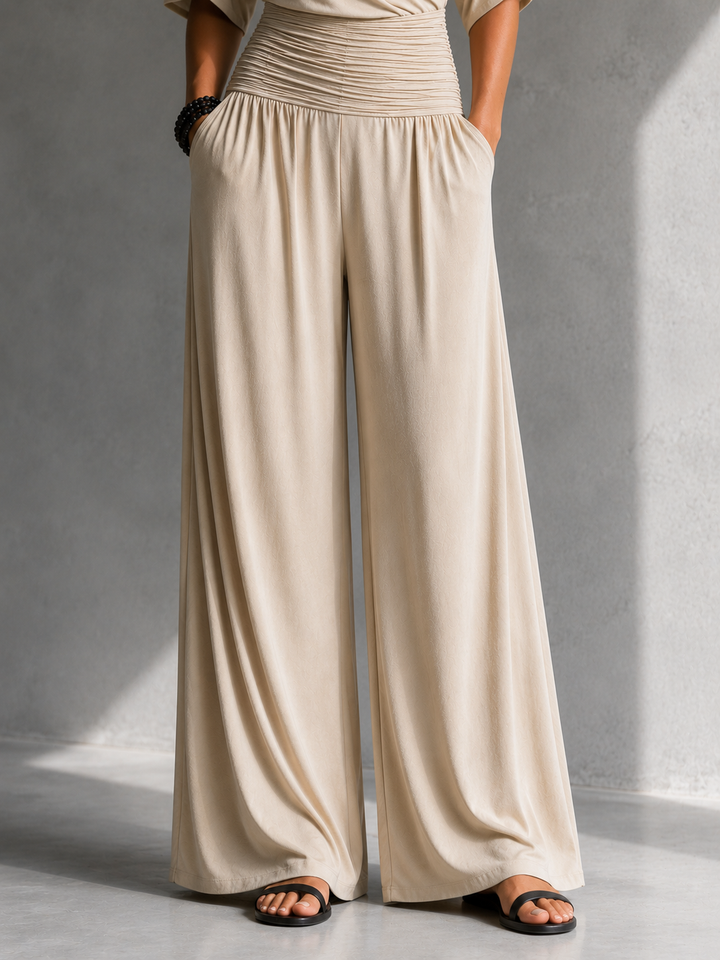 Alessia Elegant Jumpsuit with Open Shoulders