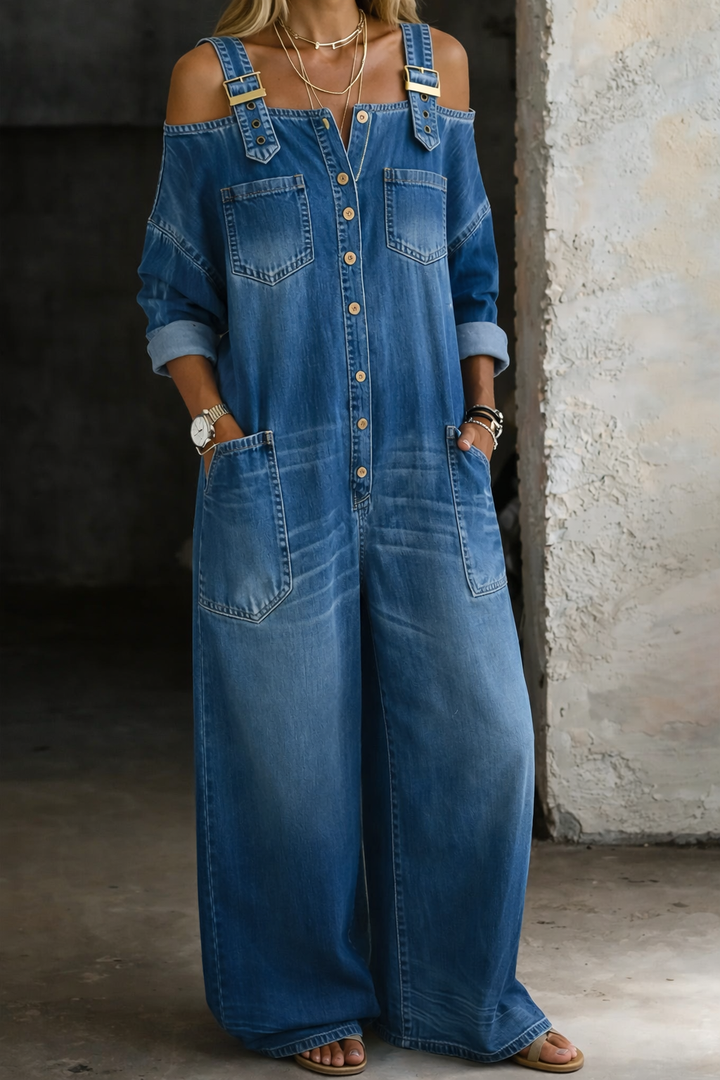 Sophia | Off Shoulder Jumpsuit | Collection