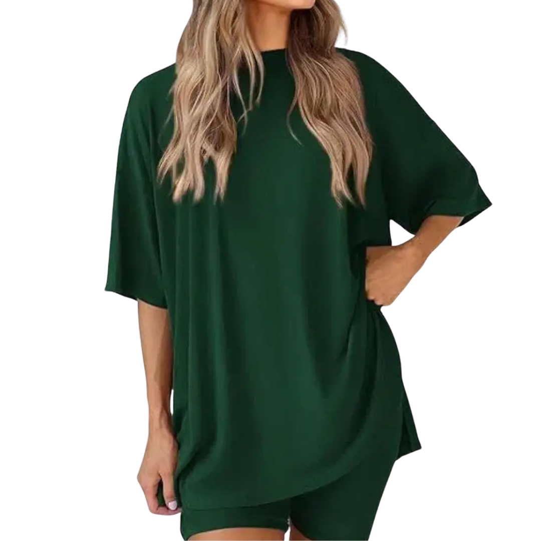 LENNIE™ – Soft Solid Lounge Short Set