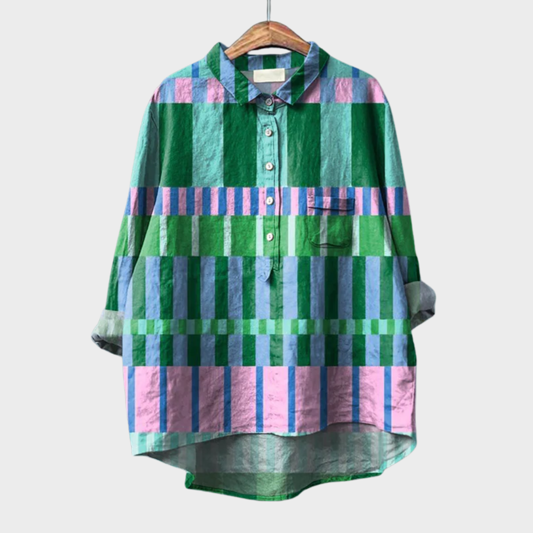 MOREAU LYON | COLOURED STRIPED BLOUSE FOR WOMEN