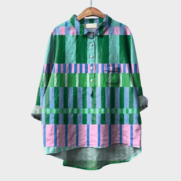 MOREAU LYON | COLOURED STRIPED BLOUSE FOR WOMEN