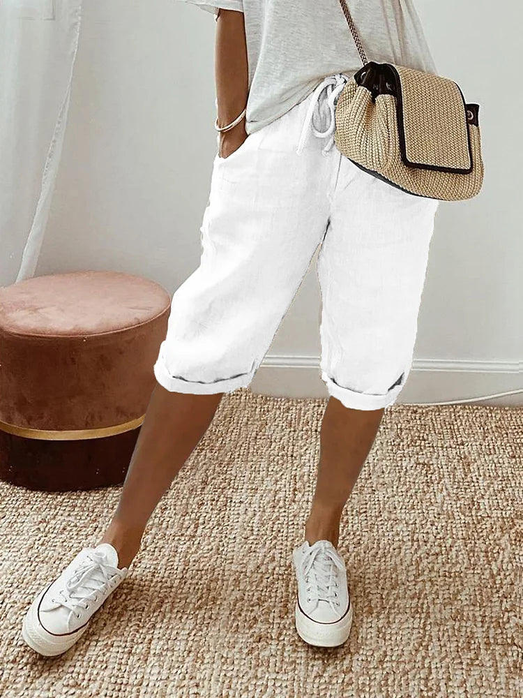 Margaret | Relaxed Pull-On Shorts