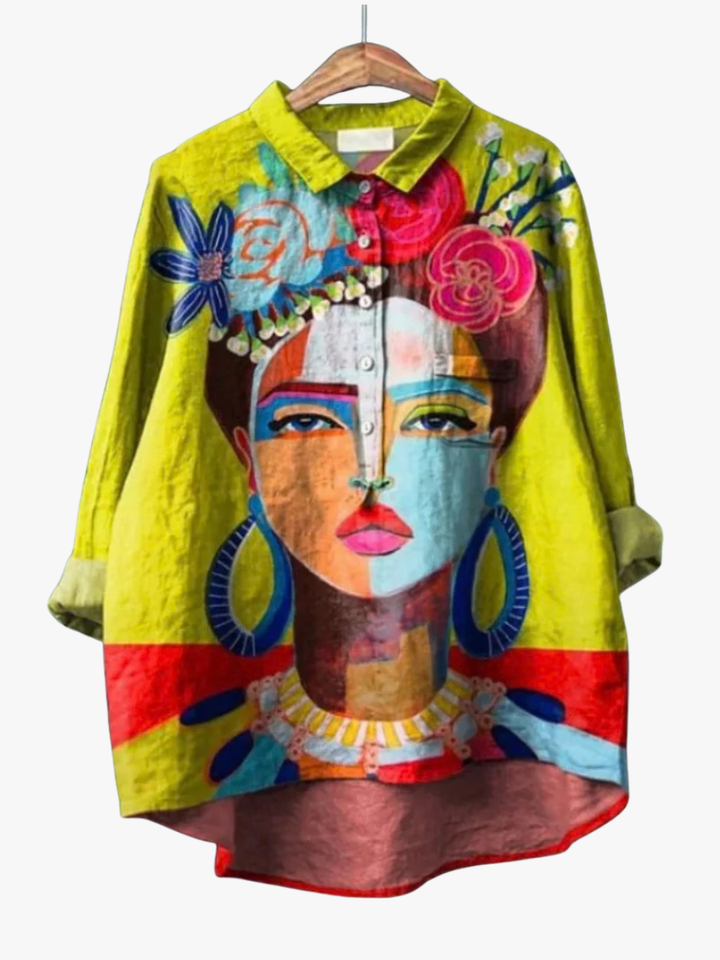 MOREAU LYON | ARTISTIC PORTRAIT BLOUSE FOR WOMEN