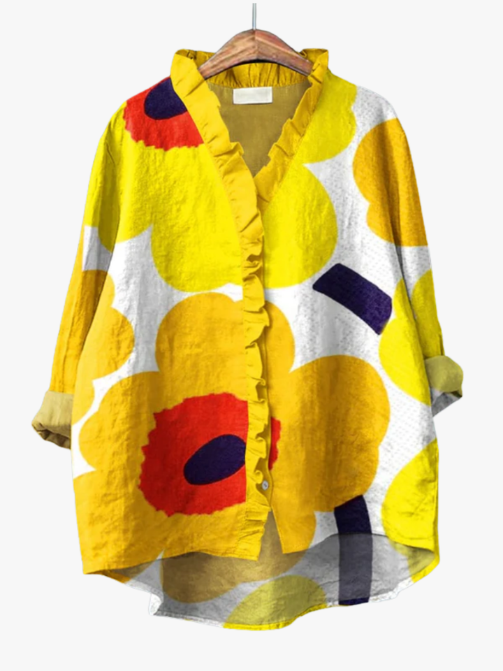 MOREAU LYON | FLORAL PRINT BLOUSE FOR WOMEN