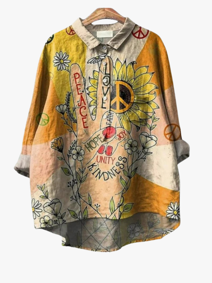 MOREAU LYON | COLOURED ARTISTIC BLOUSE FOR WOMEN