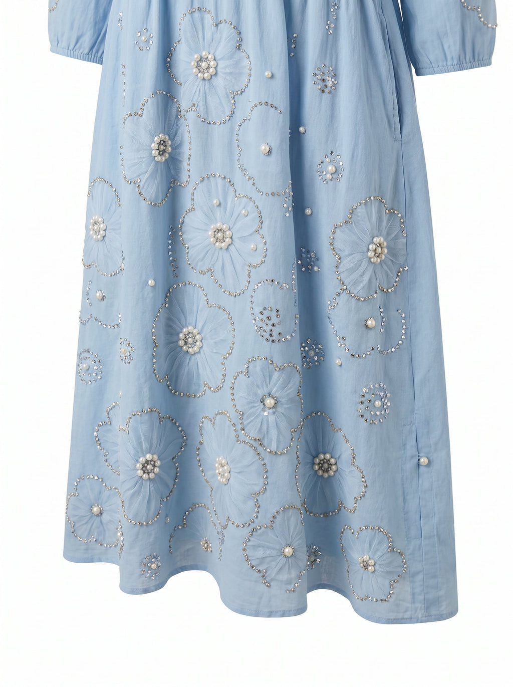 Lena | Floral Print Midi Dress