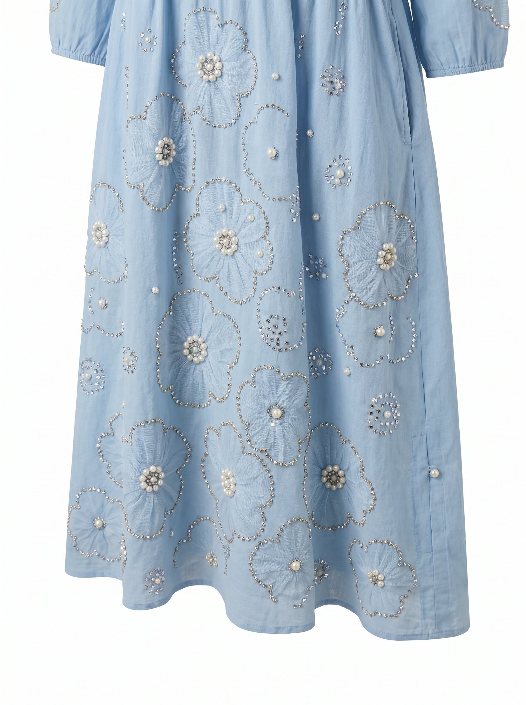 Lena | Floral Print Midi Dress