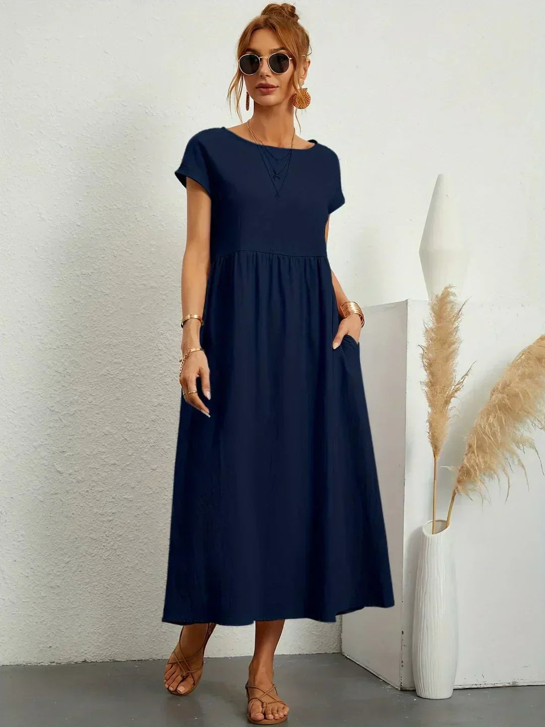 Vera | Flowing Midi Dress