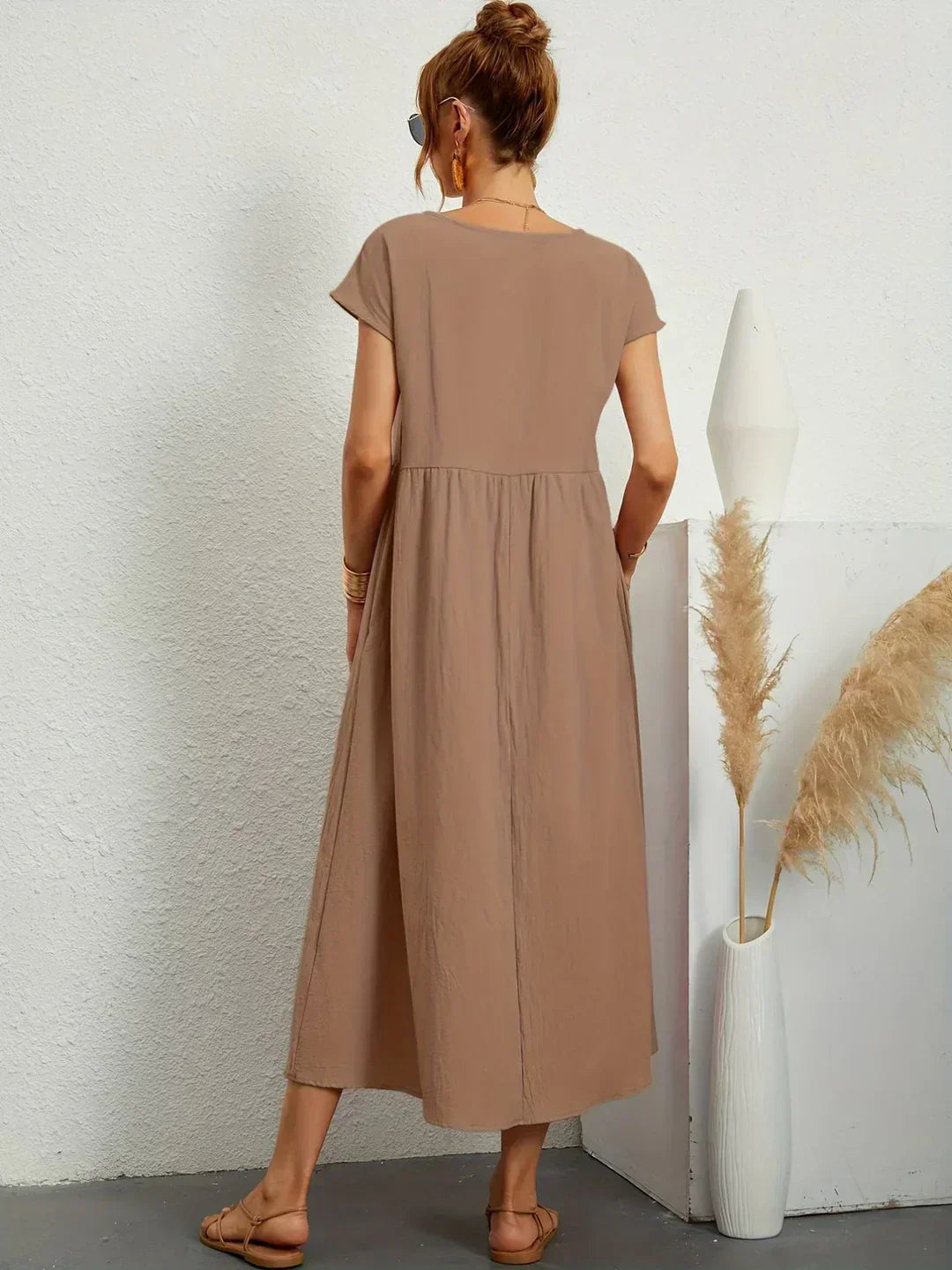 Vera | Flowing Midi Dress