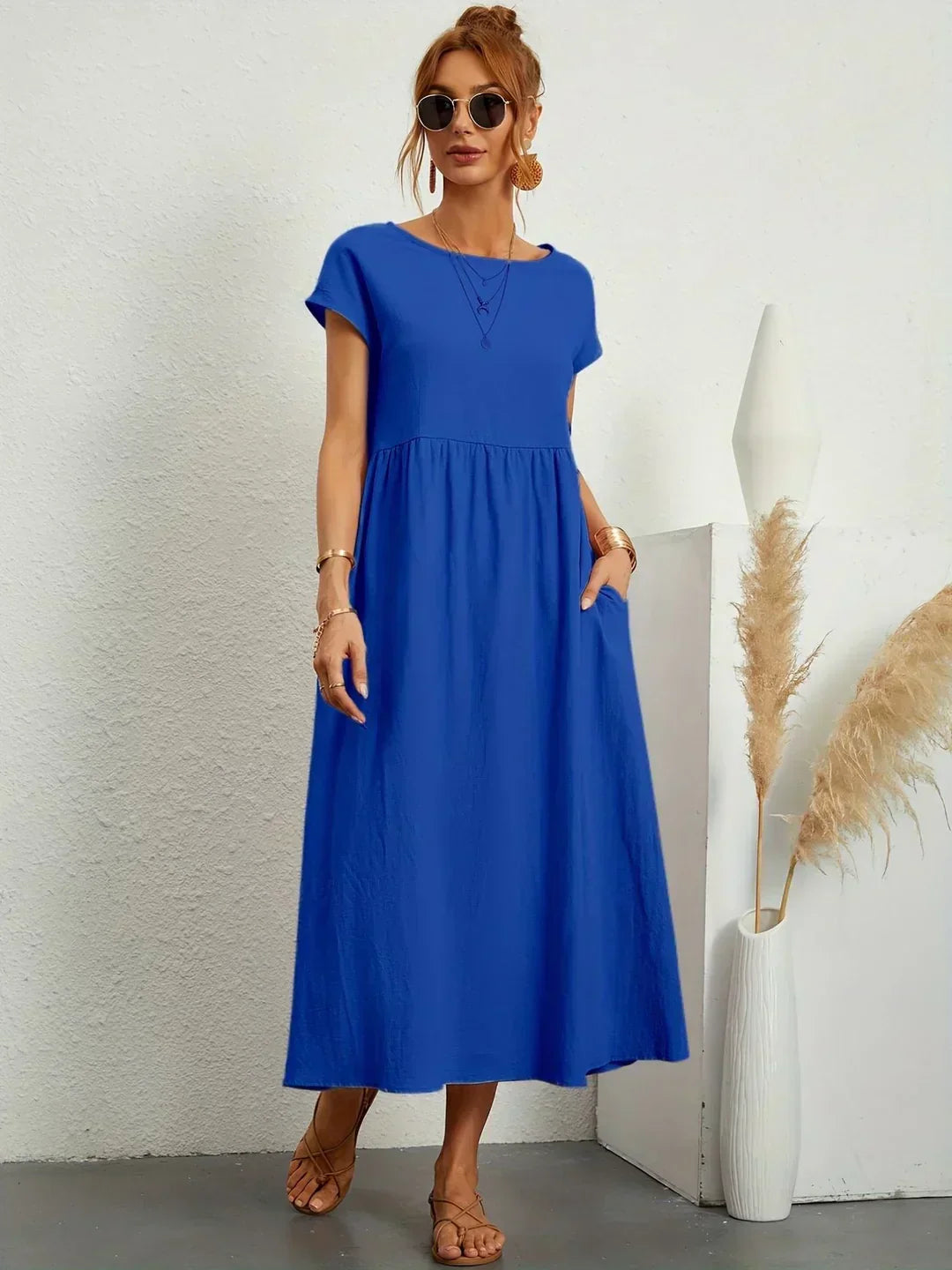 Vera | Flowing Midi Dress