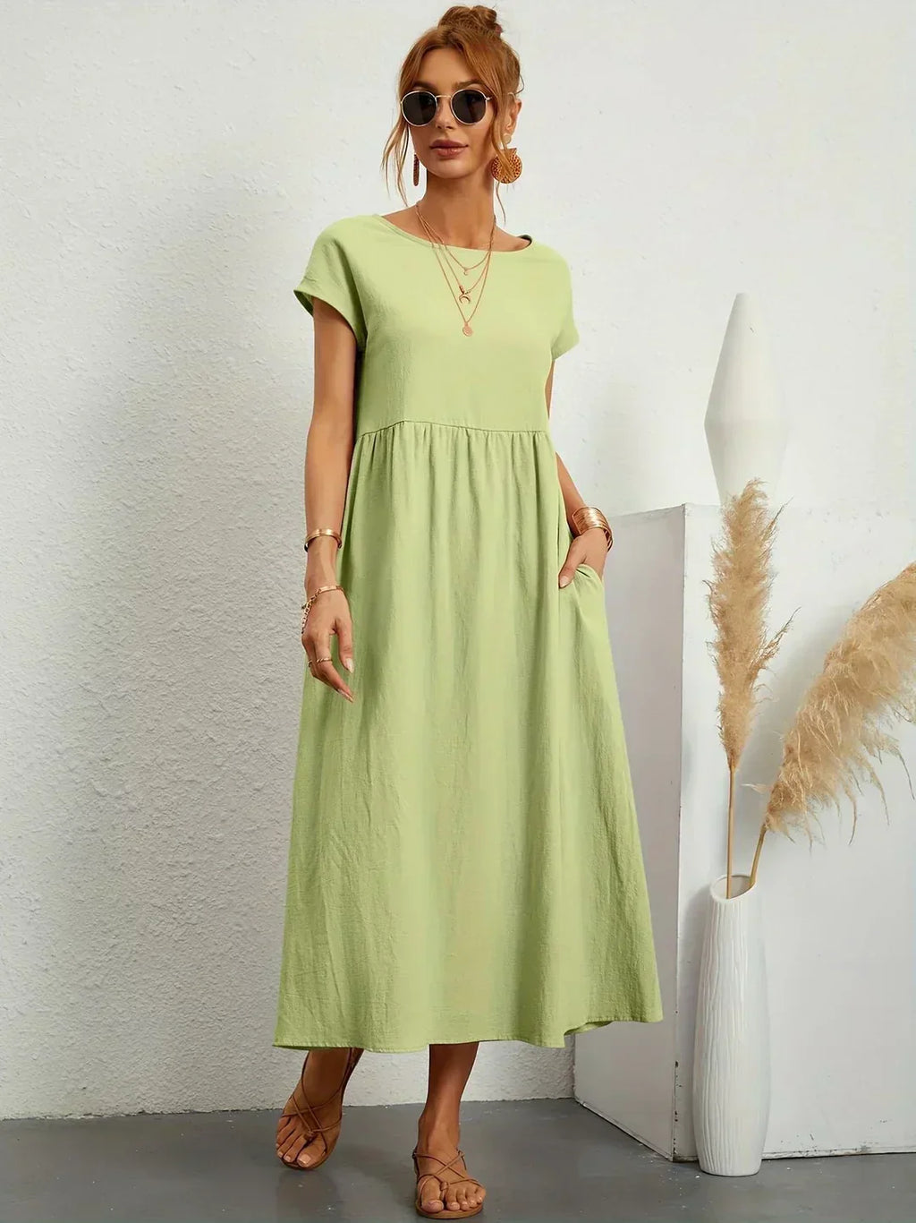 Vera | Flowing Midi Dress