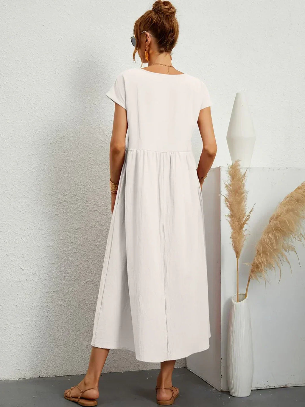 Vera | Flowing Midi Dress