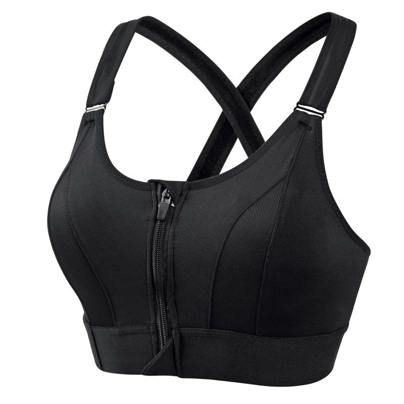 Pauline | Zip Front Sports Bra