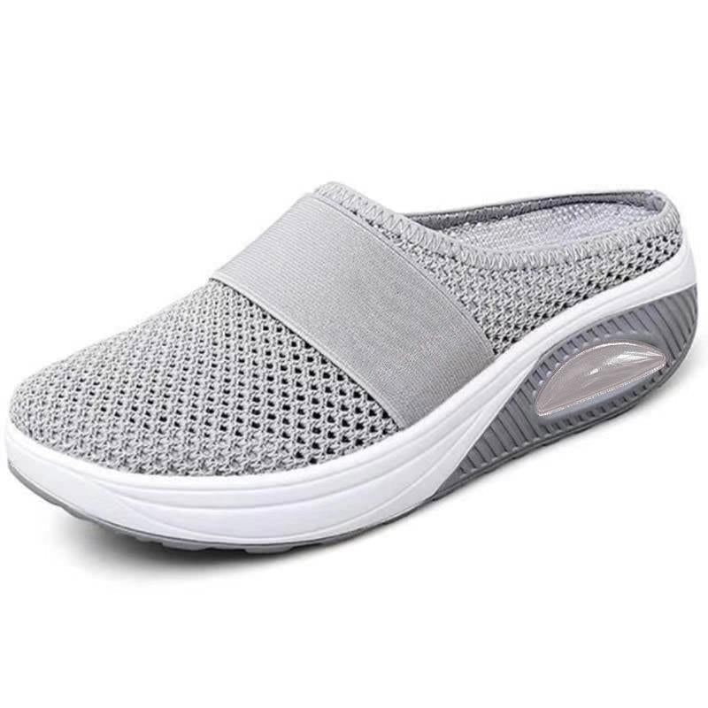 Brenda | Breathable Slip On Mules