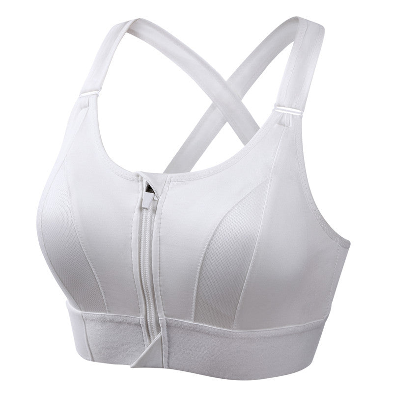 Pauline | Zip Front Sports Bra