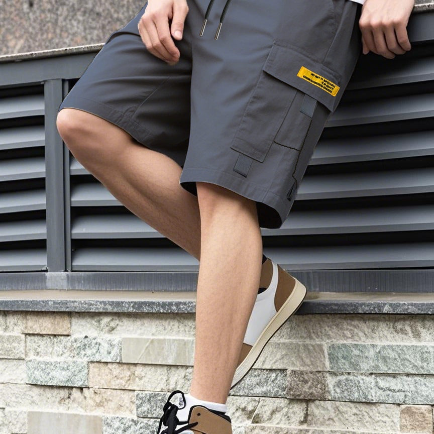 Derek | Casual Multi Pocket Cargo Shorts
