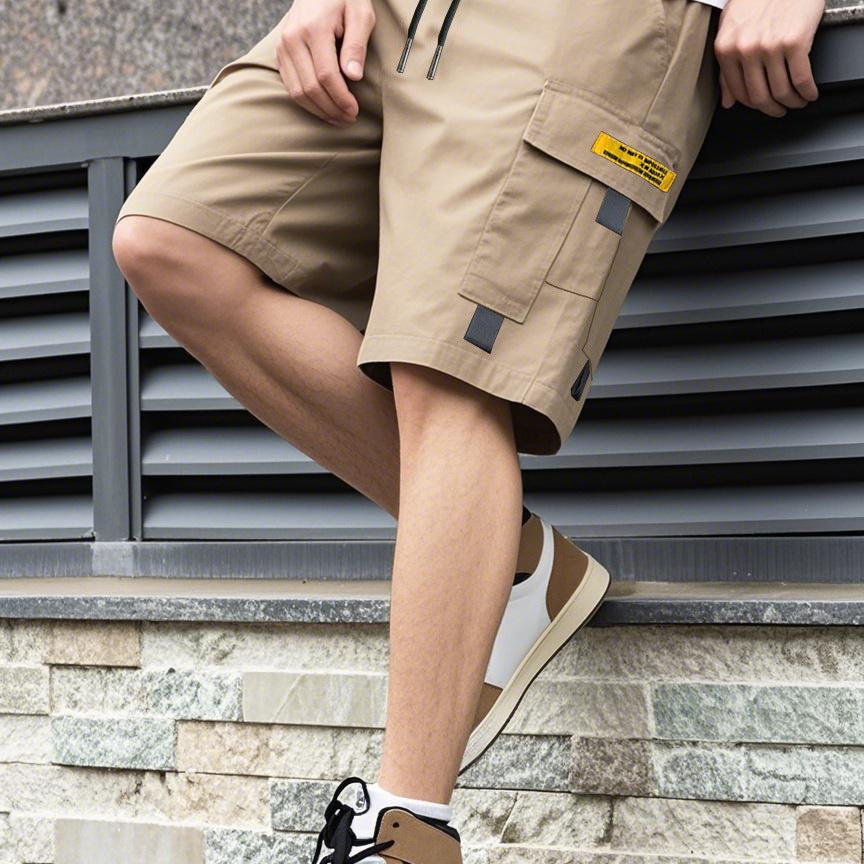 Derek | Casual Multi Pocket Cargo Shorts