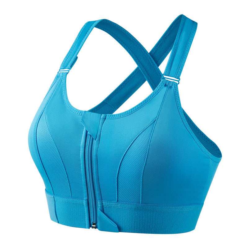 Pauline | Zip Front Sports Bra
