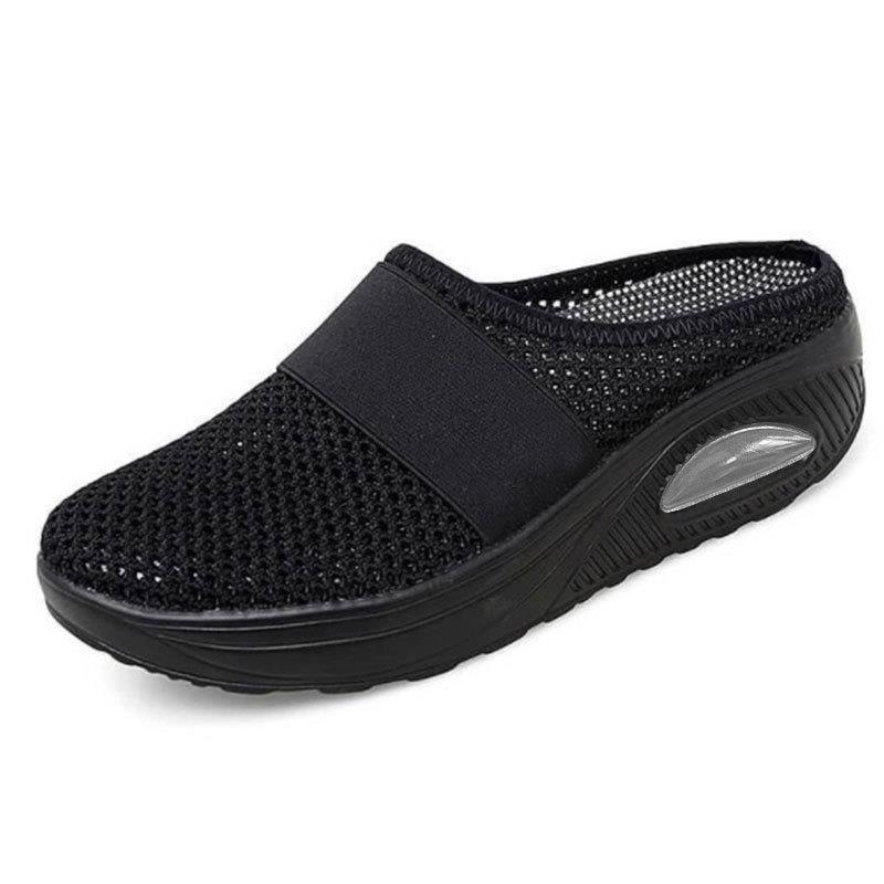 Brenda | Breathable Slip On Mules