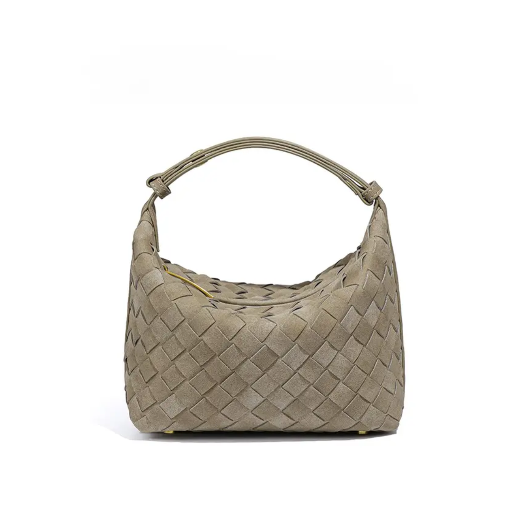 LISANNE™ – Matte Woven Structured Handbag