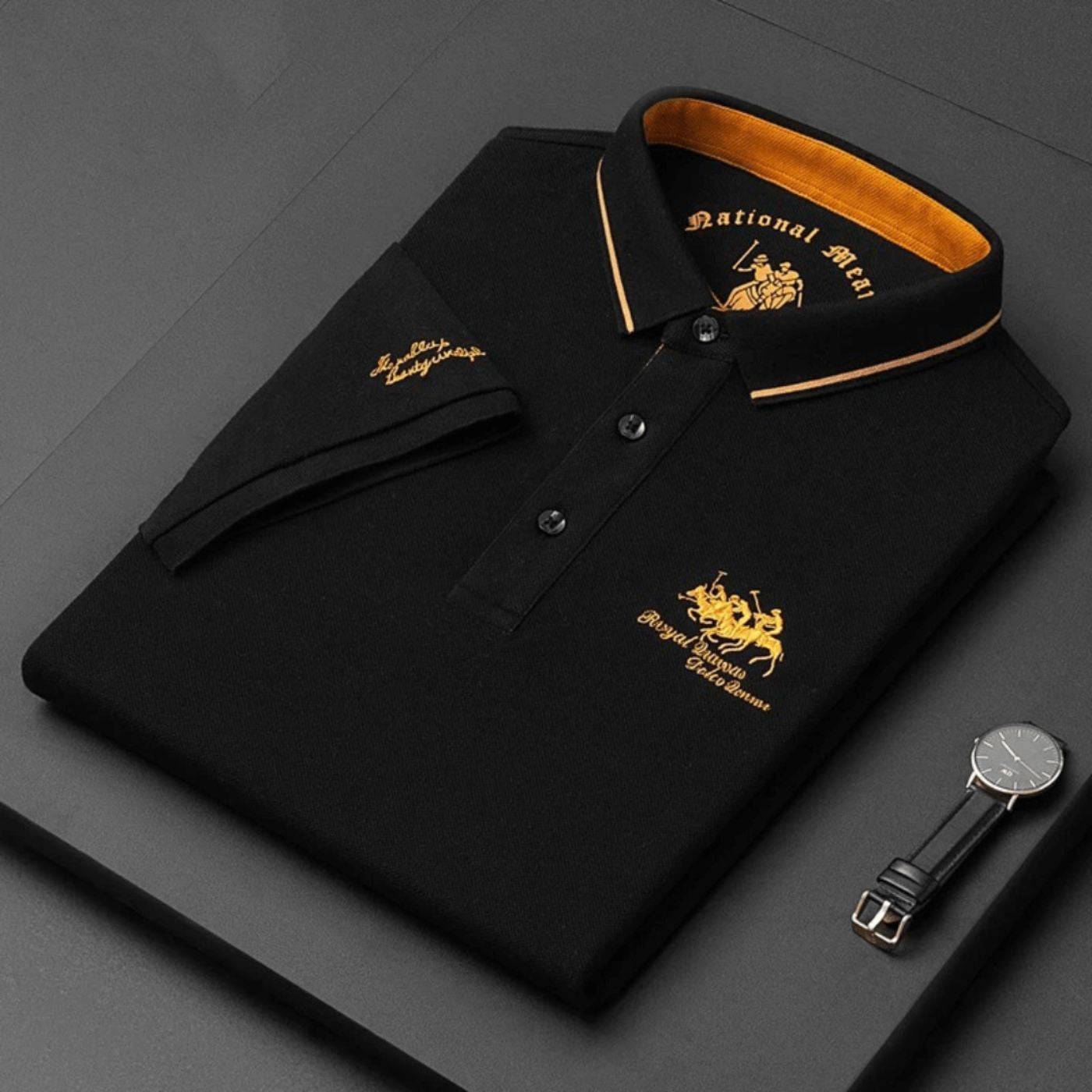 Malcolm | Refined Classic Polo Shirt