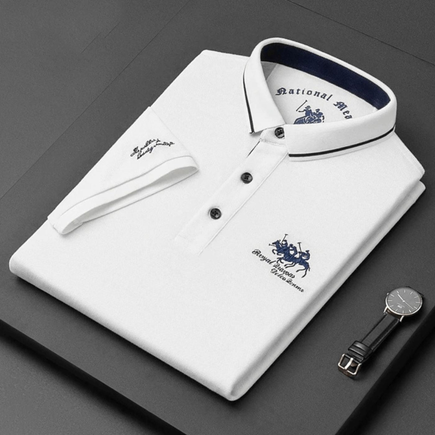 Malcolm | Refined Classic Polo Shirt