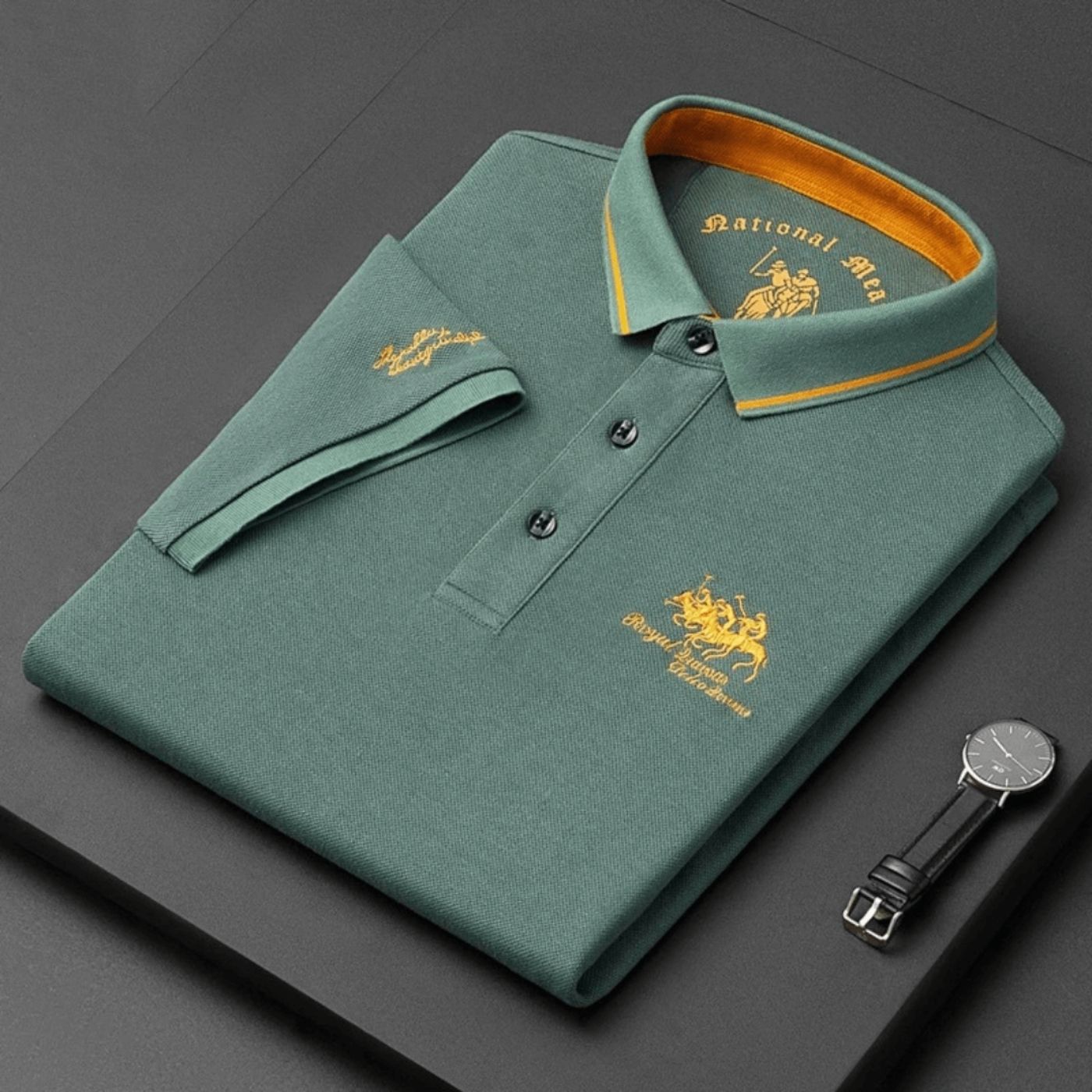 Malcolm | Refined Classic Polo Shirt