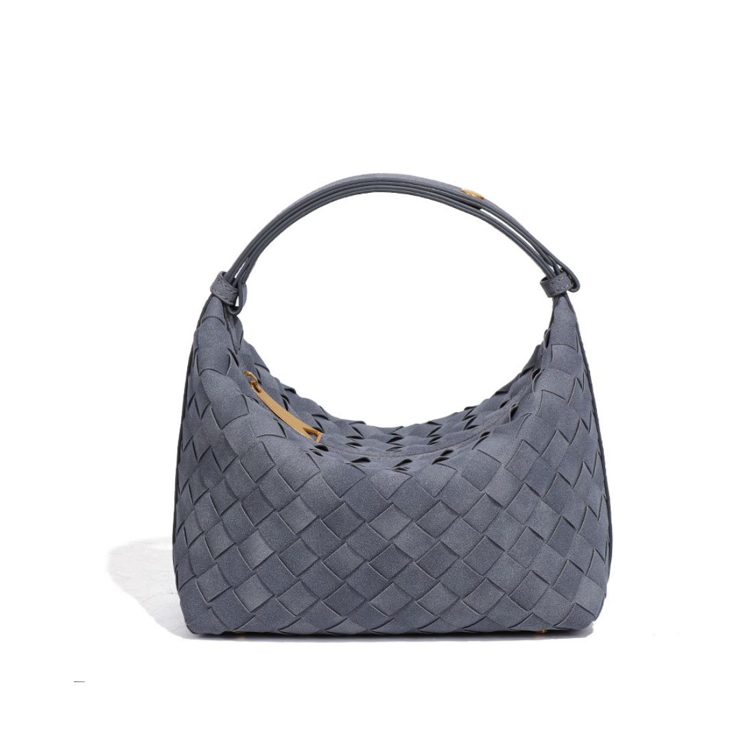 LISANNE™ – Matte Woven Structured Handbag