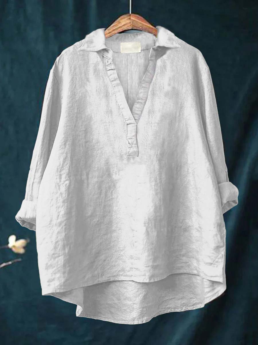 MOREAU LYON | V-NECK BLOUSE FOR WOMEN