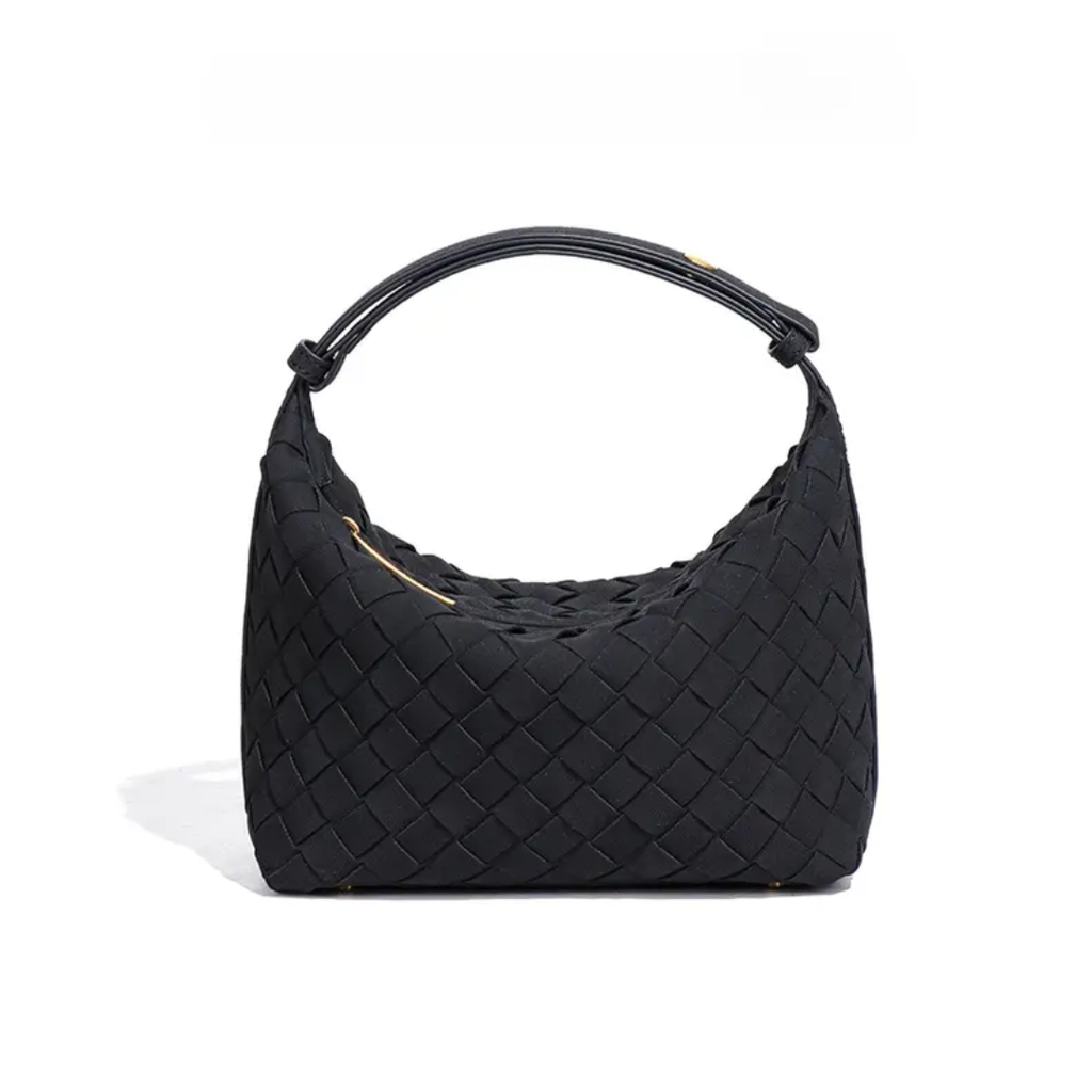 LISANNE™ – Matte Woven Structured Handbag