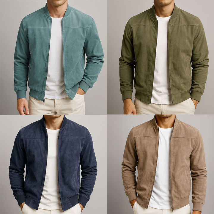 Kenneth | Jacket in Suede Look