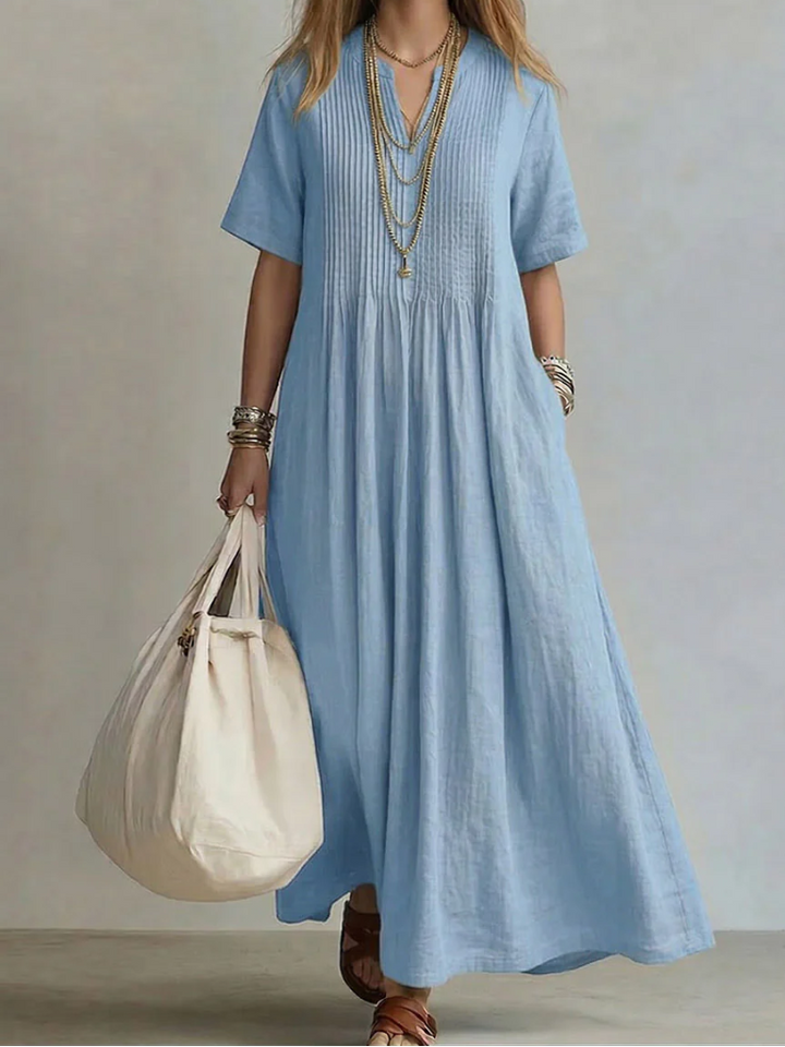 Noor | Flowing and Elegant Pleated Dress