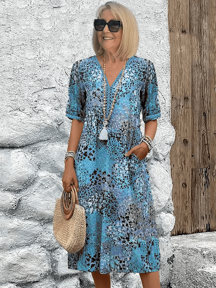 Sandra | Ocean Breeze Summer Dress