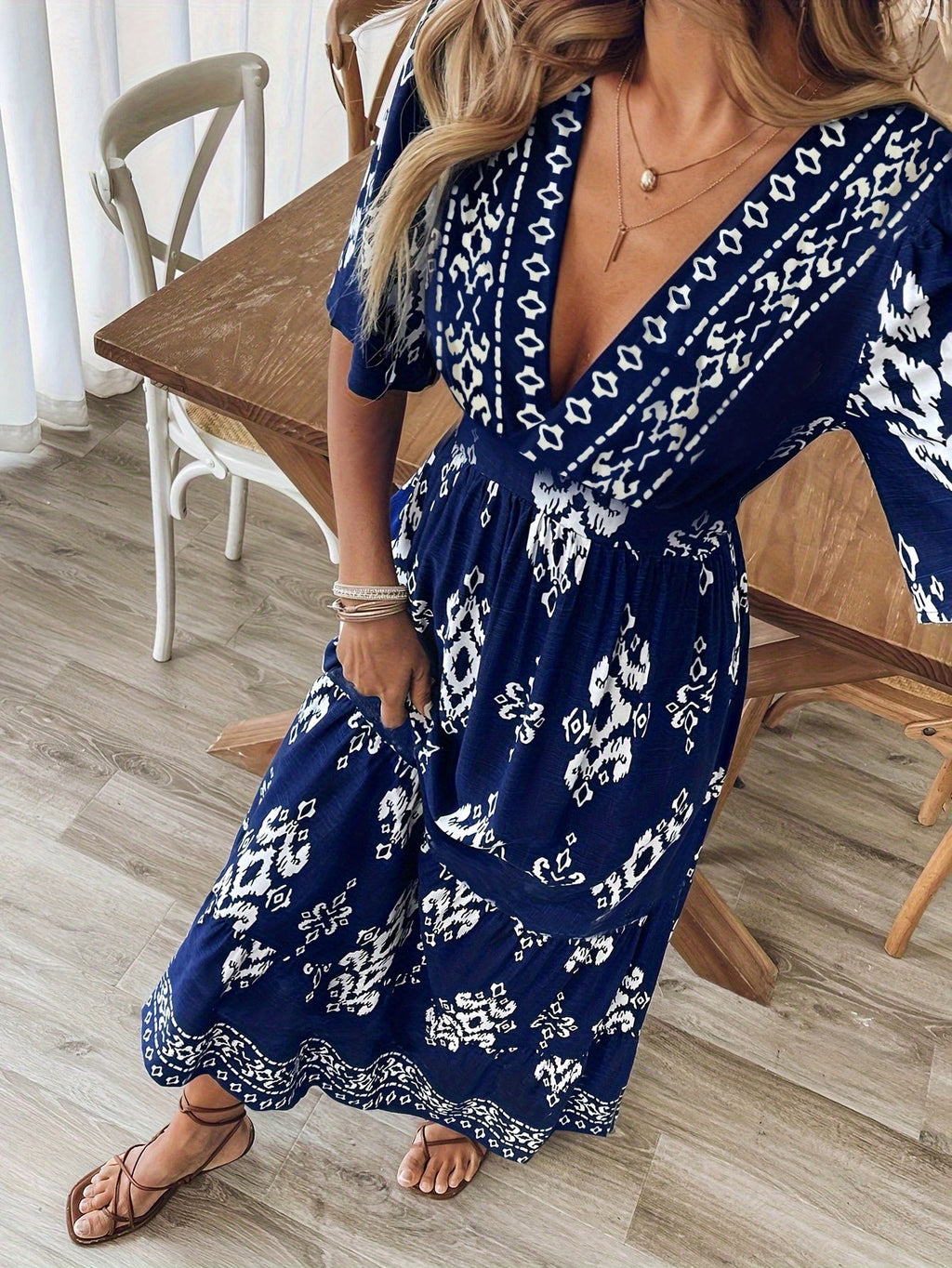 Judith | Vintage Boho Maxi Dress