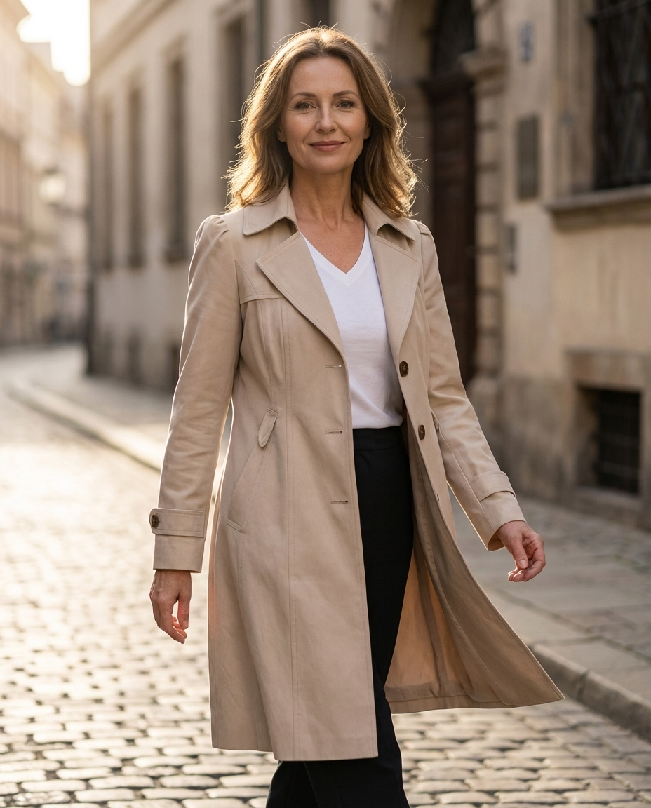 Elaine | Elegant Vintage Style Summer Coat