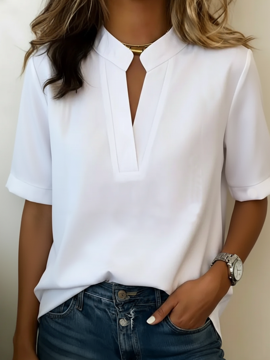 Beatrice | Elegant Blouse with Refined Collar