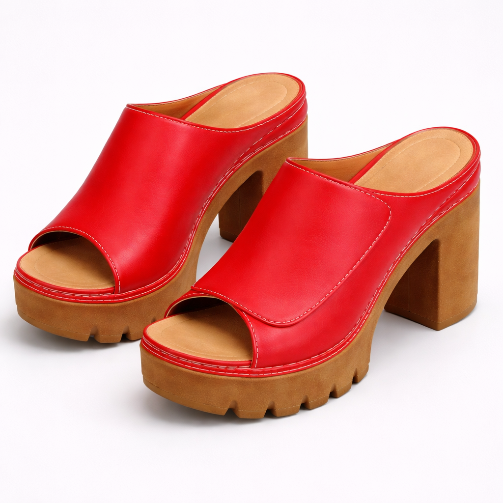 Sylvia | Platform Block Heels