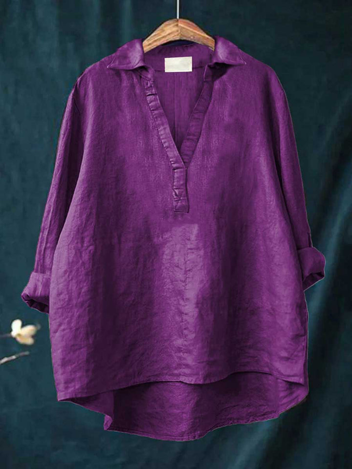 MOREAU LYON | V-NECK BLOUSE FOR WOMEN