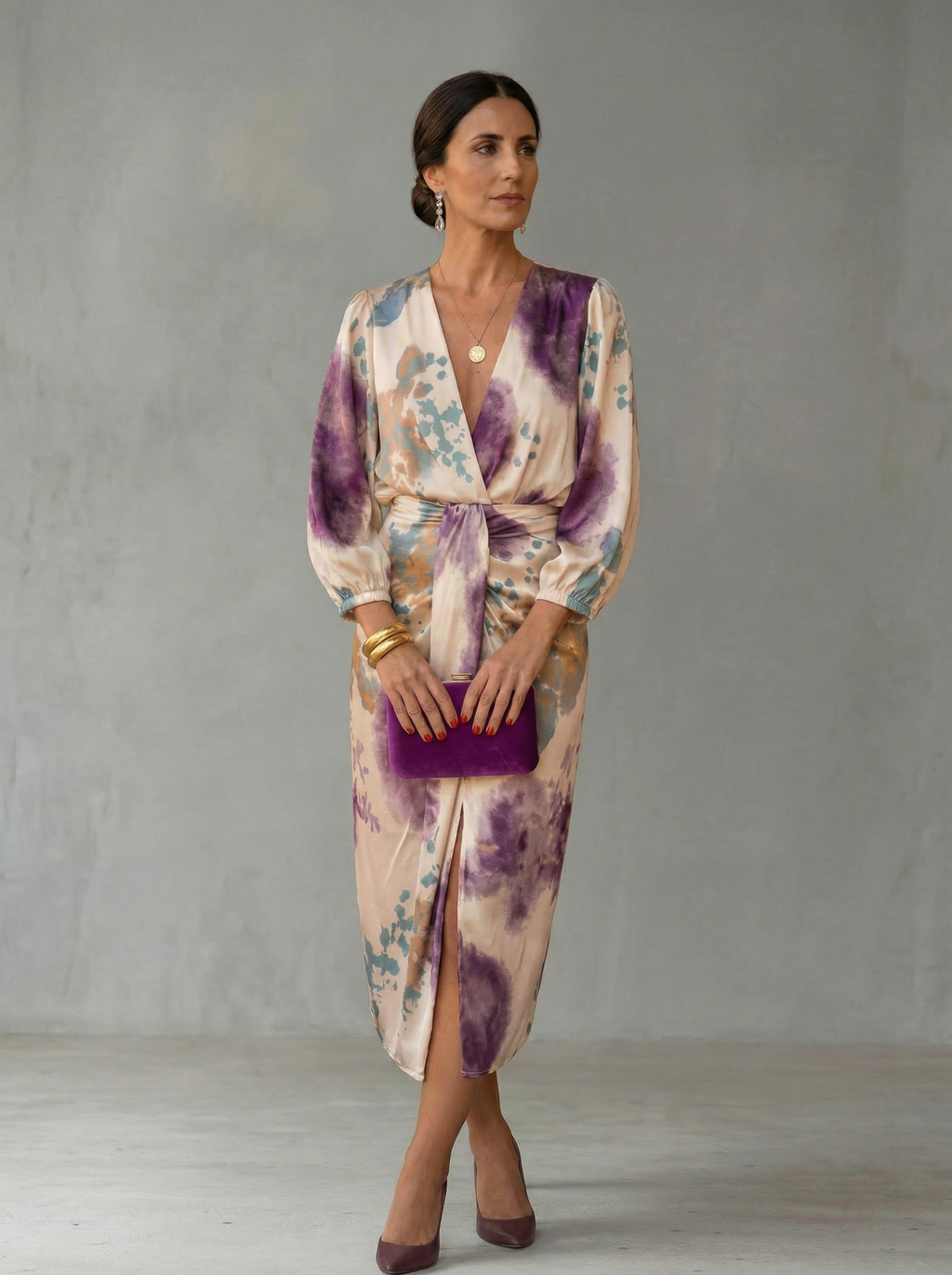 Valeria™ | Elegant V-Neck Set