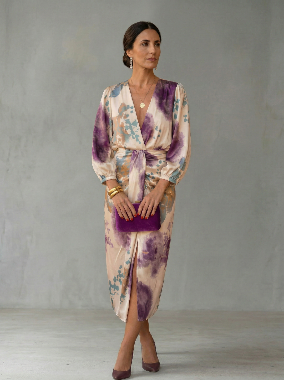Valeria™ | Elegant V-Neck Set
