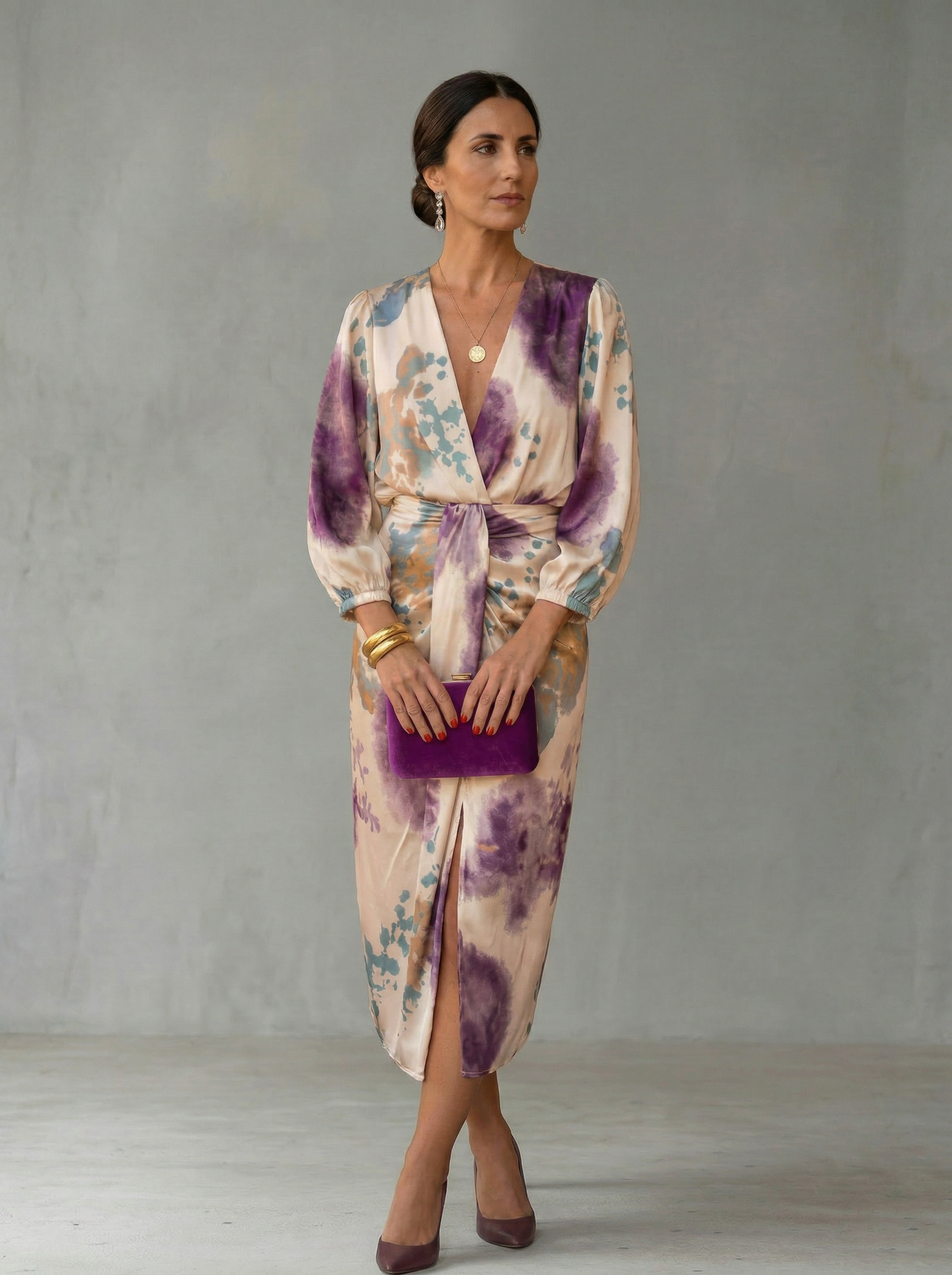 Valeria™ | Elegant V-Neck Set