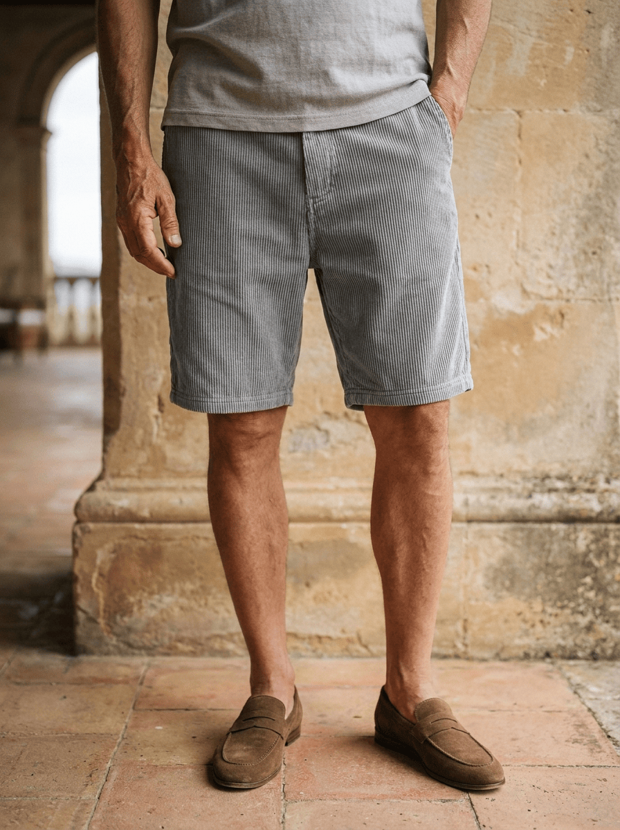 David | Luxury Corduroy Summer Shorts