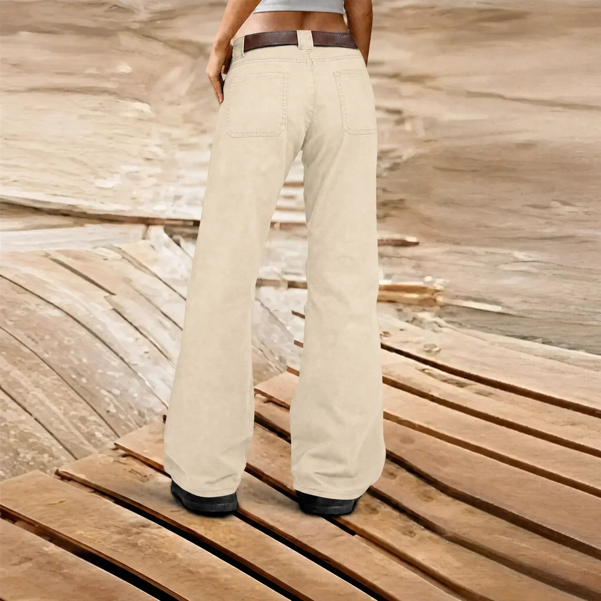 Carolyn | Straight Leg Cargo Trouser