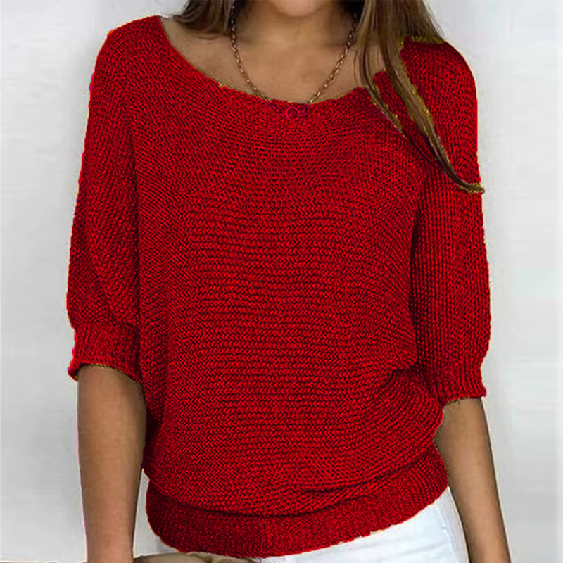 Venetia | Lightweight Summer Top with Three-Quarter Sleeves