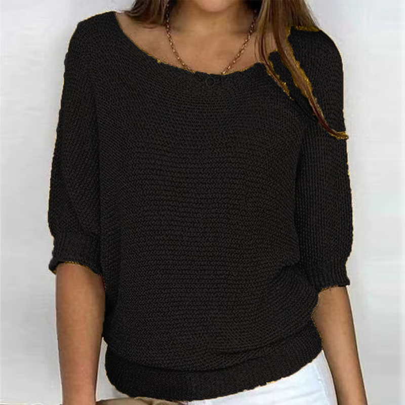 Venetia | Lightweight Summer Top with Three-Quarter Sleeves