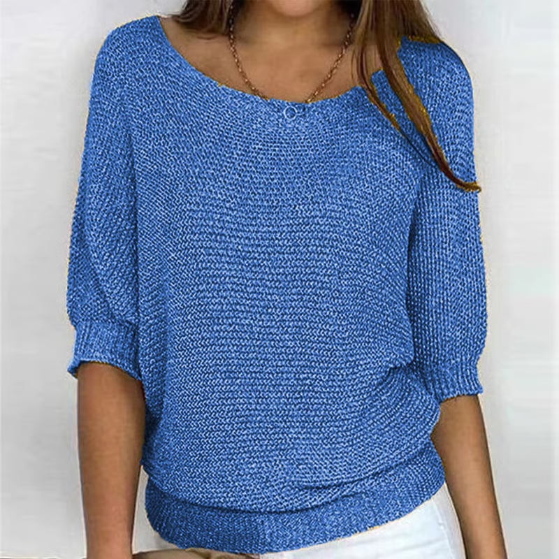 Venetia | Lightweight Summer Top with Three-Quarter Sleeves
