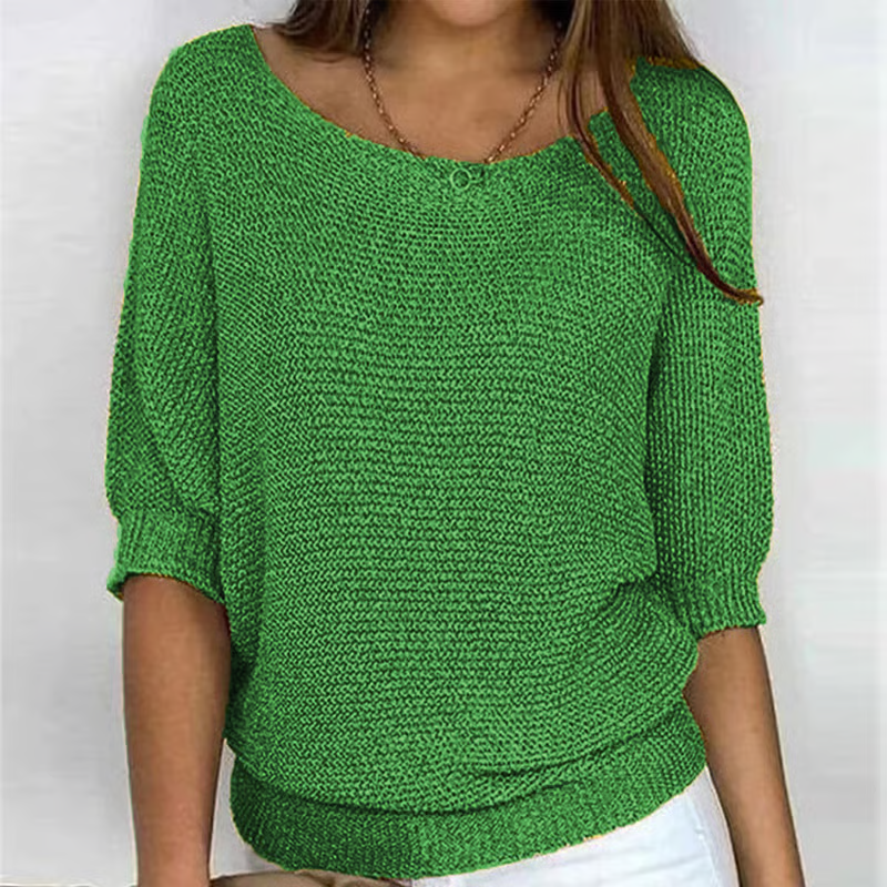 Venetia | Lightweight Summer Top with Three-Quarter Sleeves