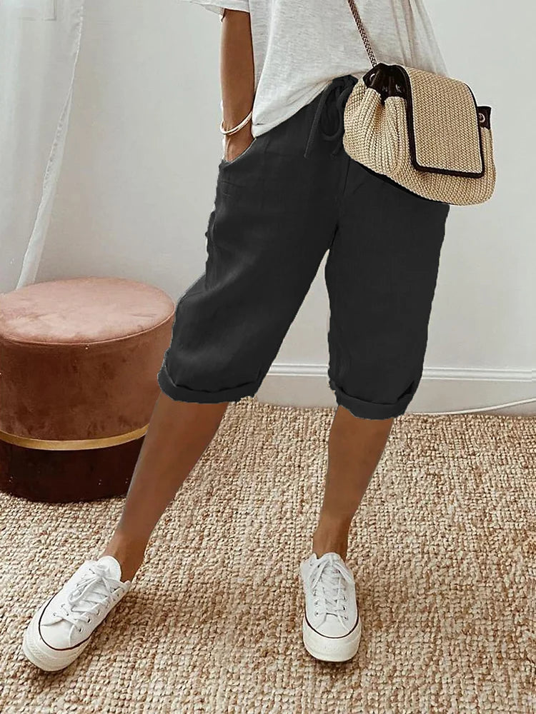 Margaret | Relaxed Pull-On Shorts