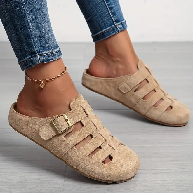Clara | Comfort Slip-On Sandals without Fastening